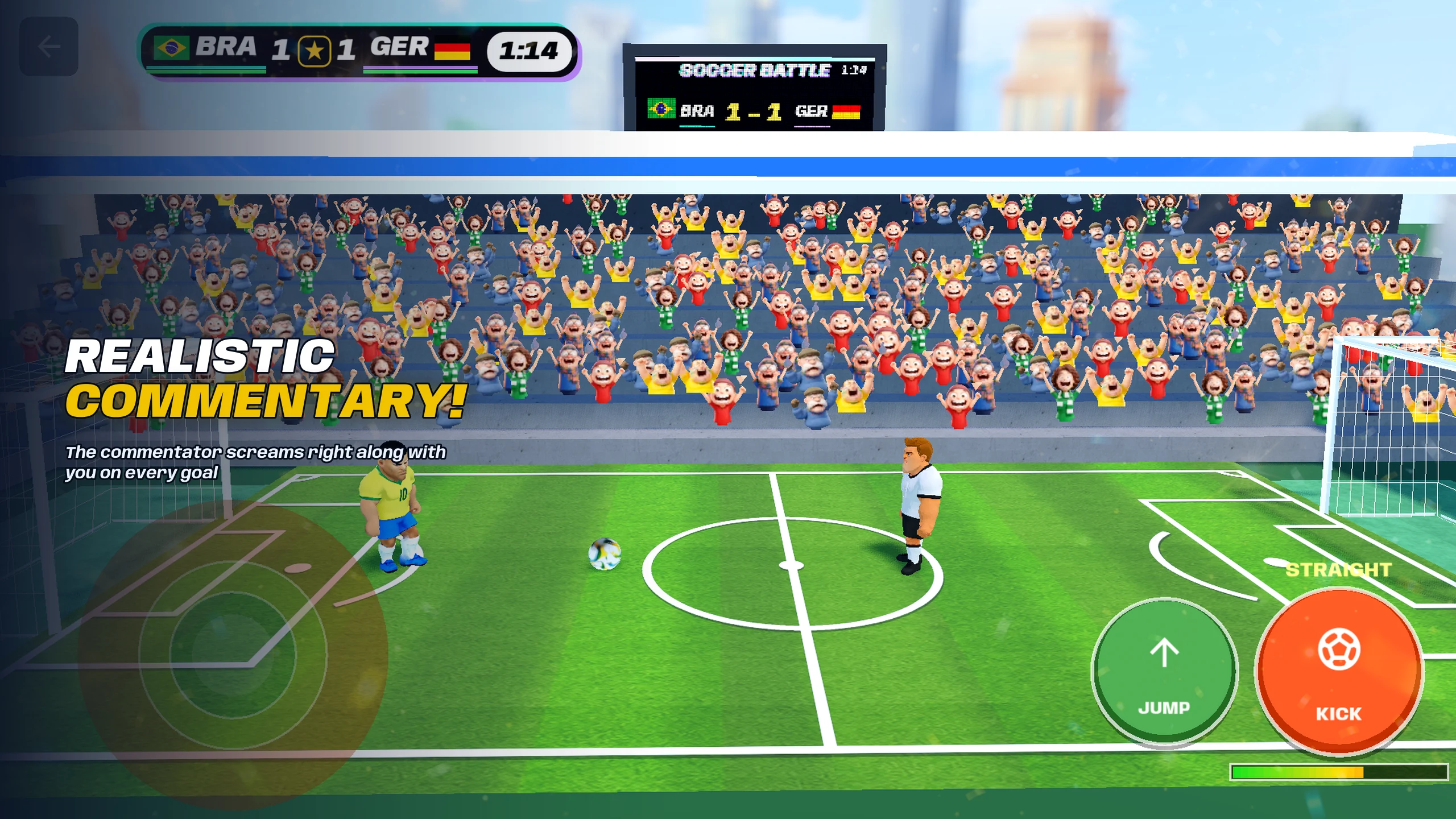 Soccer Battle - Arcade 1v1 screenshot